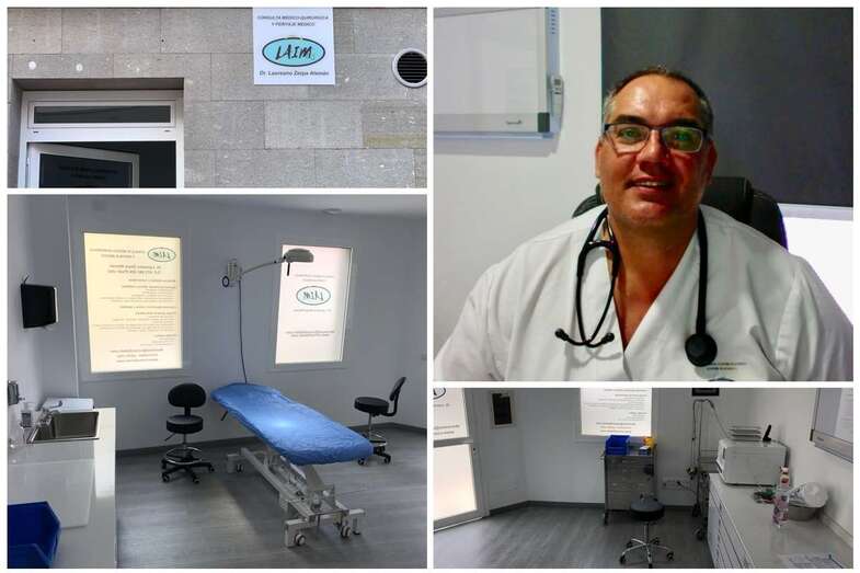 El doctor Laureano Zerpa Alemán está al frente de Consulta Laim en Telde (Foto TA)